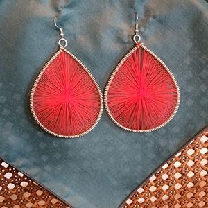 Threaded earrings